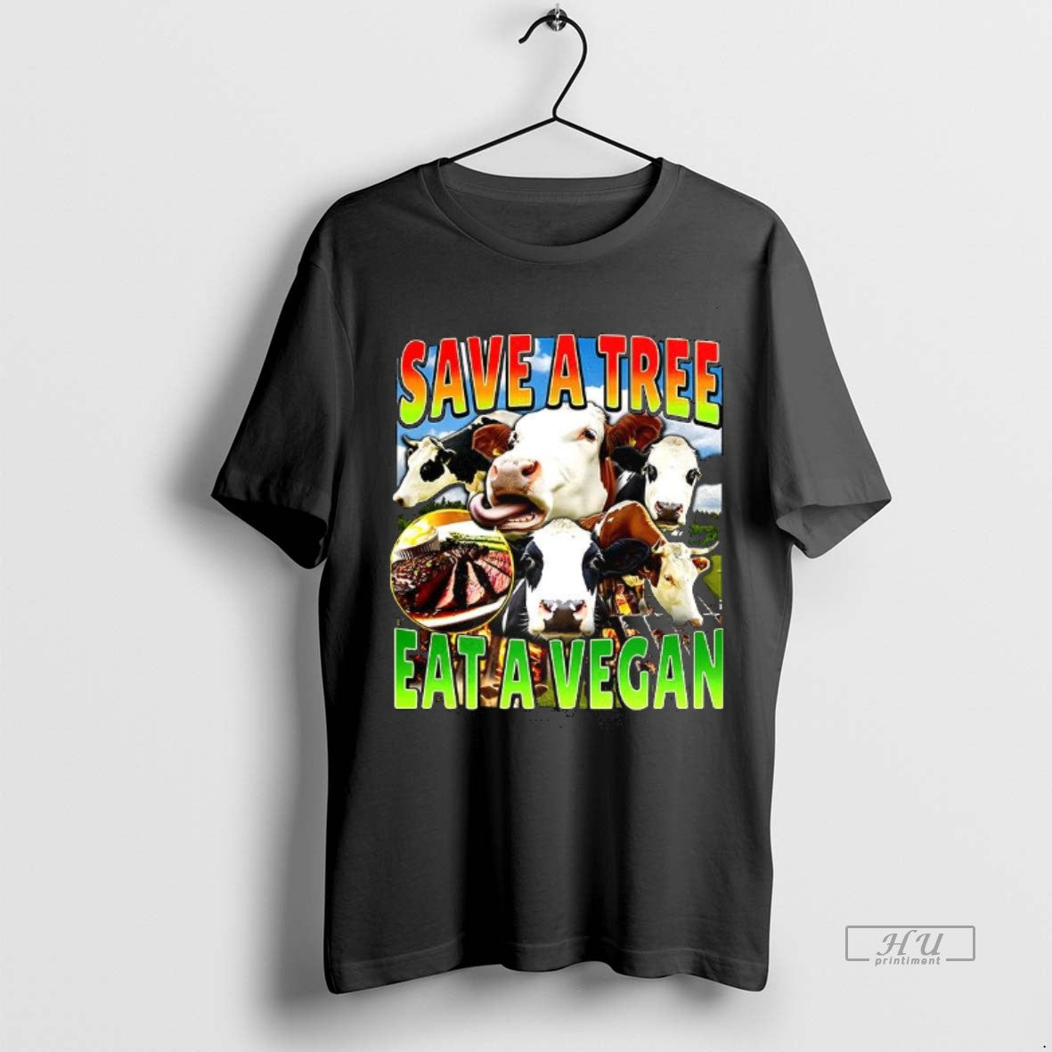 Officials Save A Tree Eat A Vegan Cow Meme