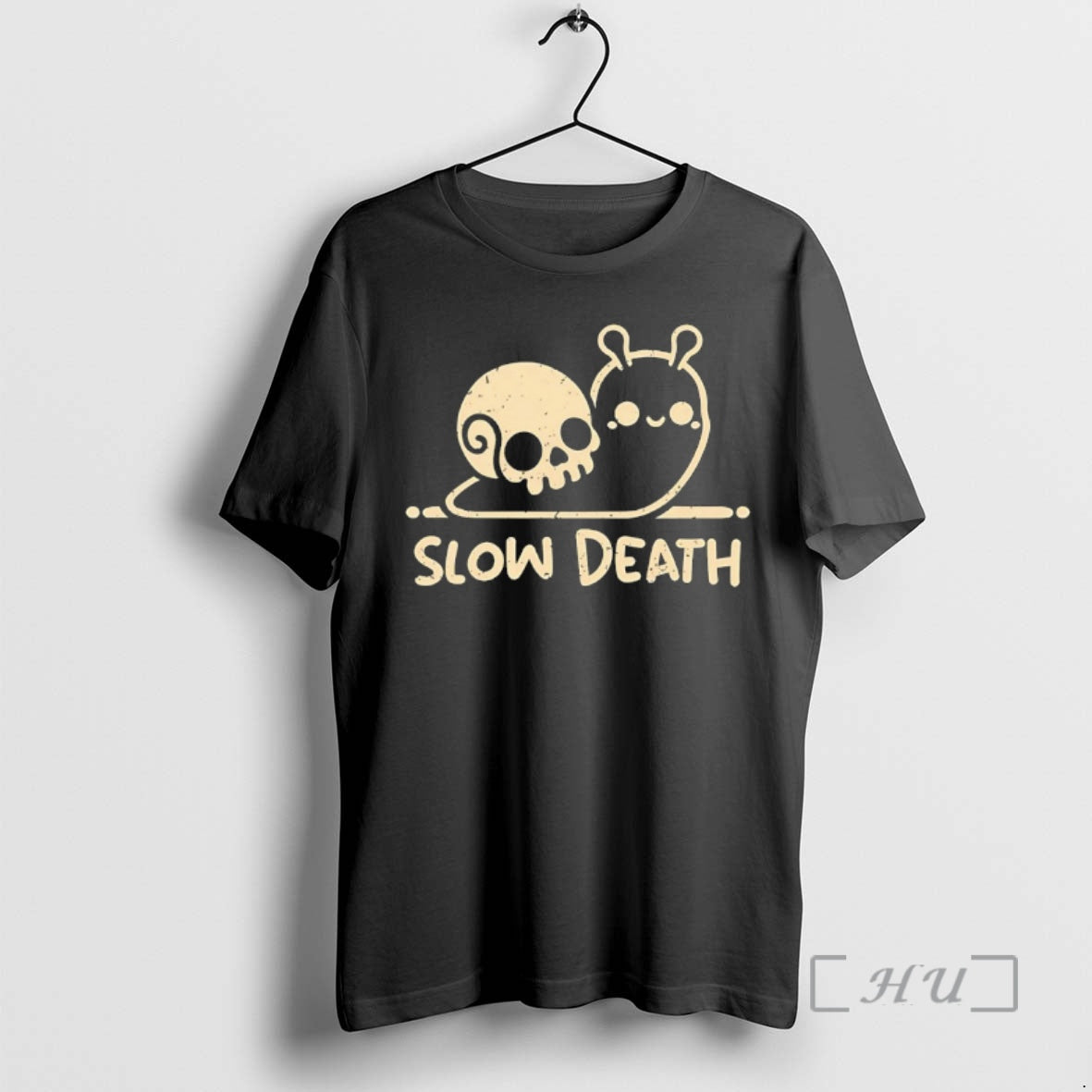 Slow Death Skull And Snail