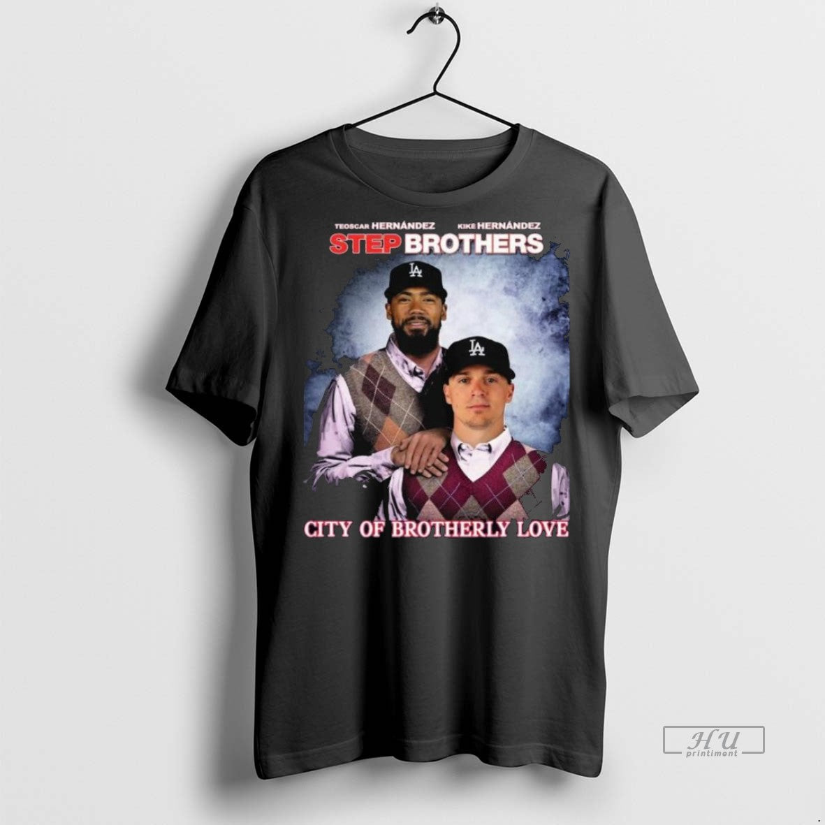 Officials Step Brothers Los Angeles Dodgers The Hernandez City Of Brotherly Love Long Sleve