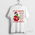 Officials The Grinch Kansas City Chiefs Cup Of Fuckoffee One Splash Of No One Cares