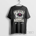Officials Trendy Brisbane Broncos 2025 National Rugby League Premiers Ring Long Sleve T Shirts