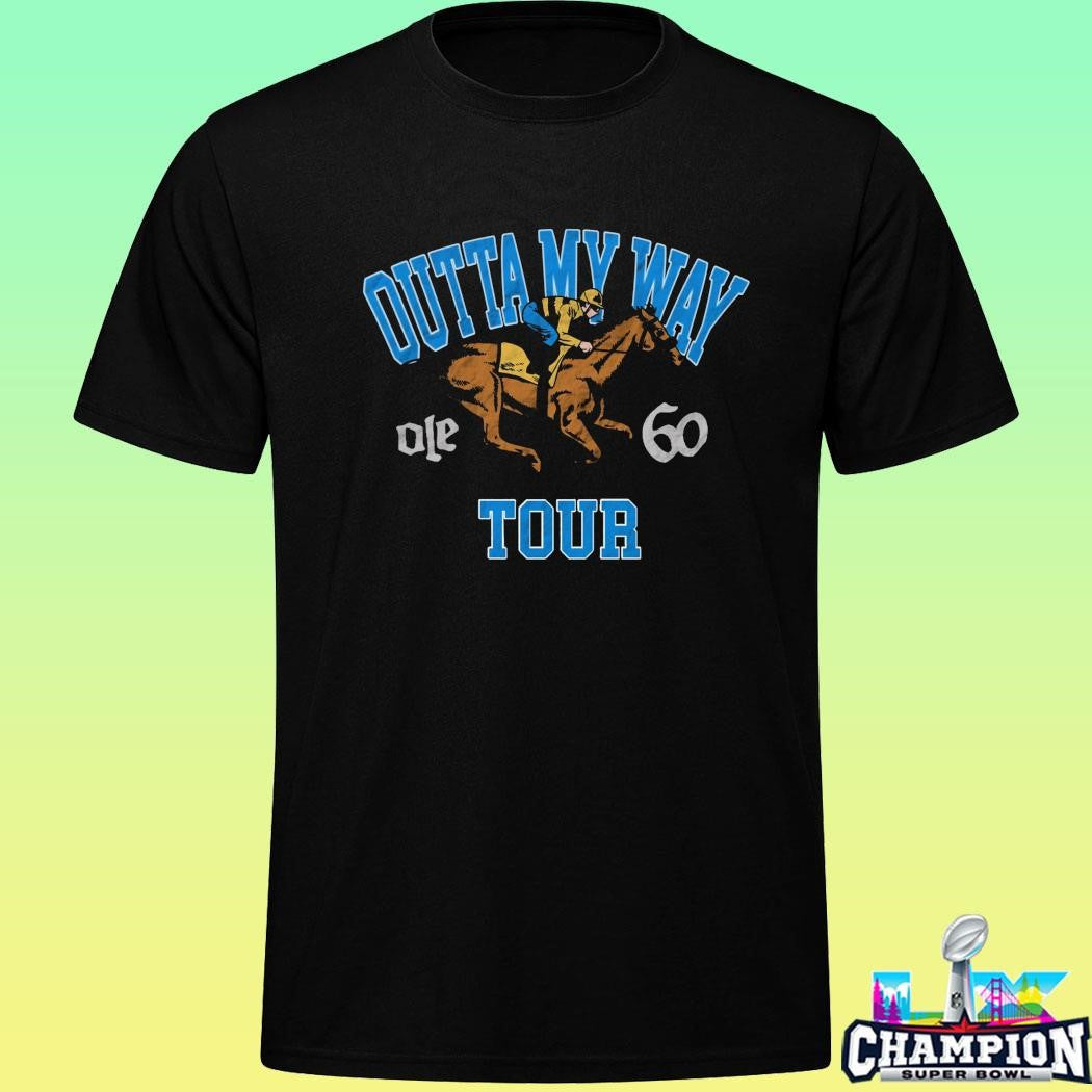 Ole 60 Outta My Way Horse Tour Shirt