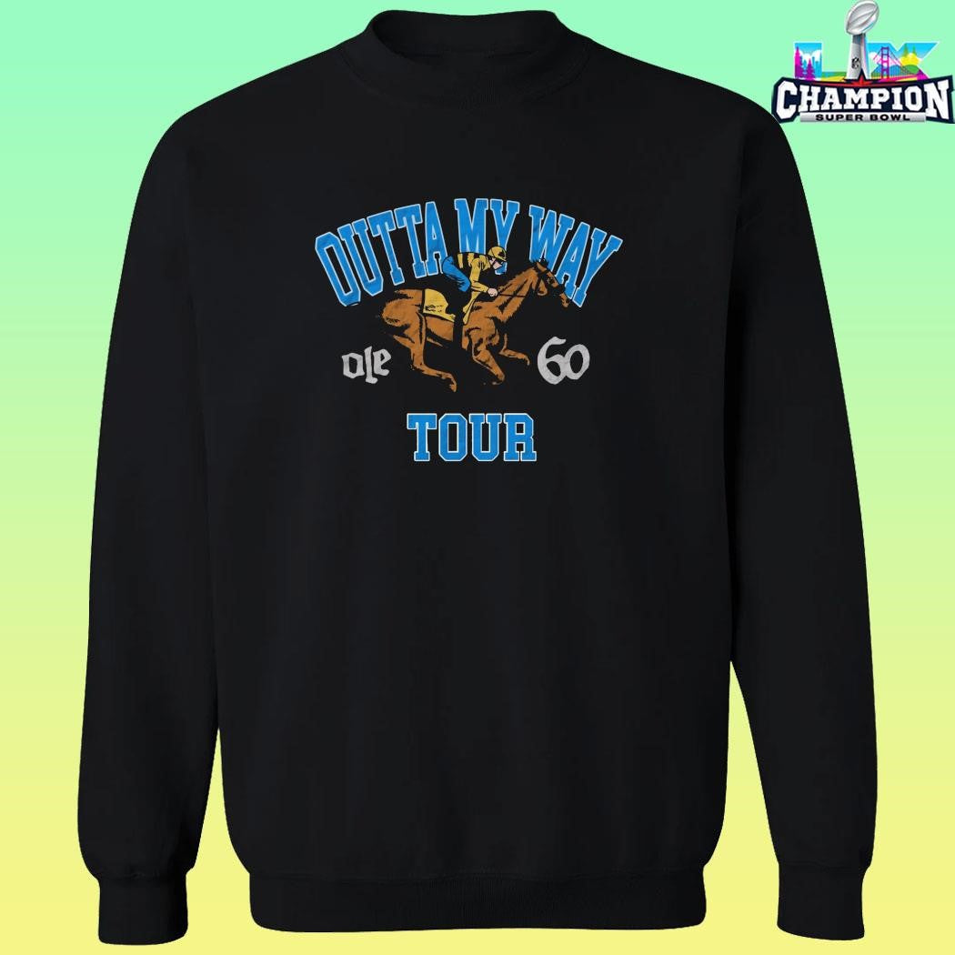 Ole 60 Outta My Way Horse Tour Shirt