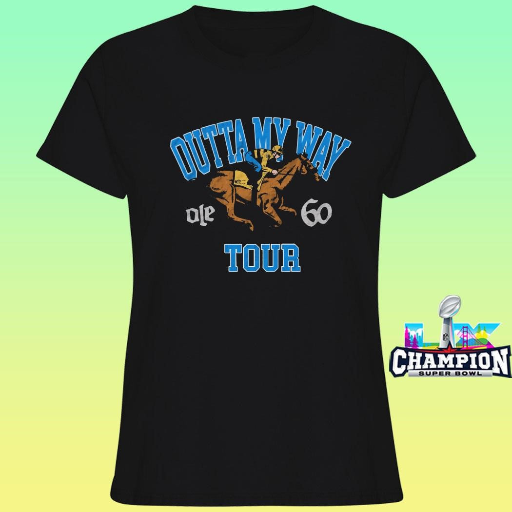 Ole 60 Outta My Way Horse Tour Shirt