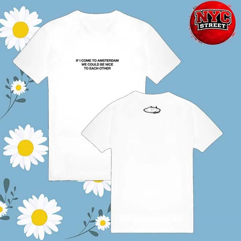 Olivia Dean Nice To Each Other Amsterdam Two Sided Shirt Unisex