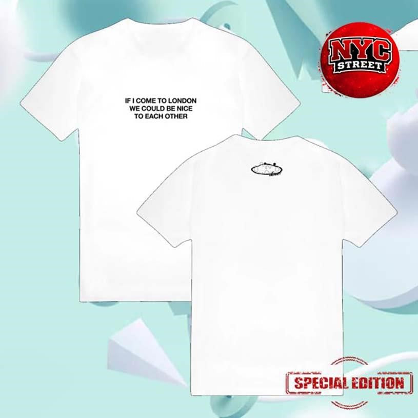 Olivia Dean Nice To Each Other London Two Sided Shirt Unisex