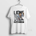 Original Aidan Hutchinson Racer Caricature Detroit Lions