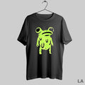Original Big Eye Frog Green Slime Happy Face