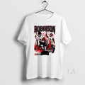 Original Bijan Robinson Atlanta Falcons Football Number 7 Skyline