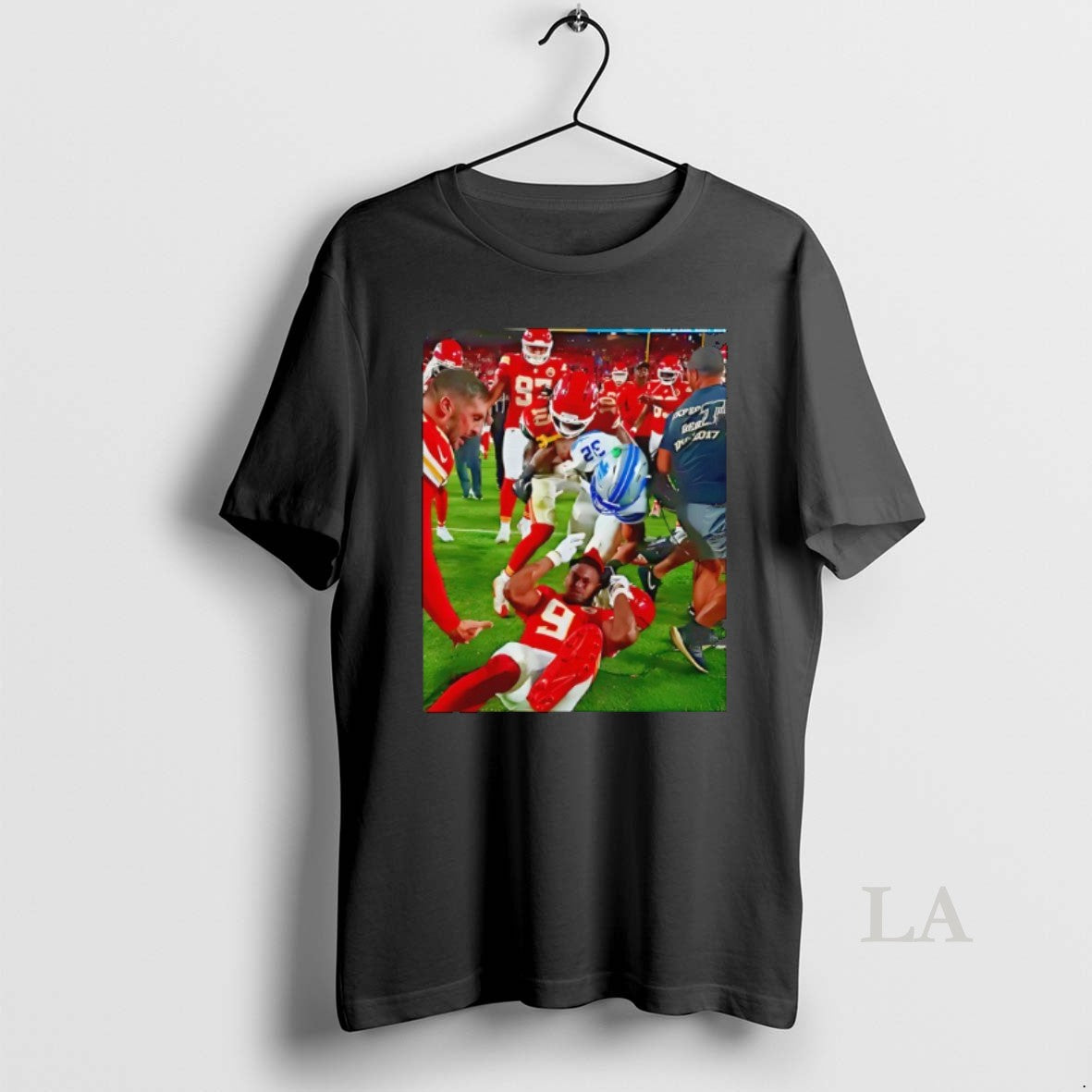 Original Brian Branch Slaps Juju Smith Schuster Kansas City Chiefs Vs Detroit Lions