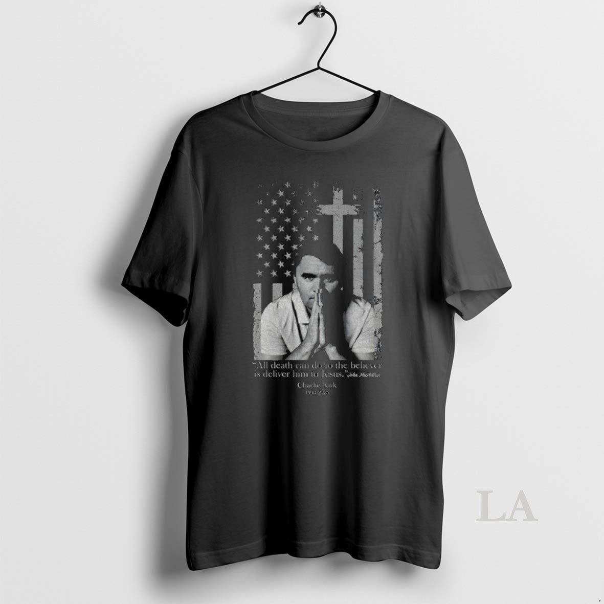 Original Charlie Kirk American Flag 1993 2025 All Death Can Do To The Believer Is