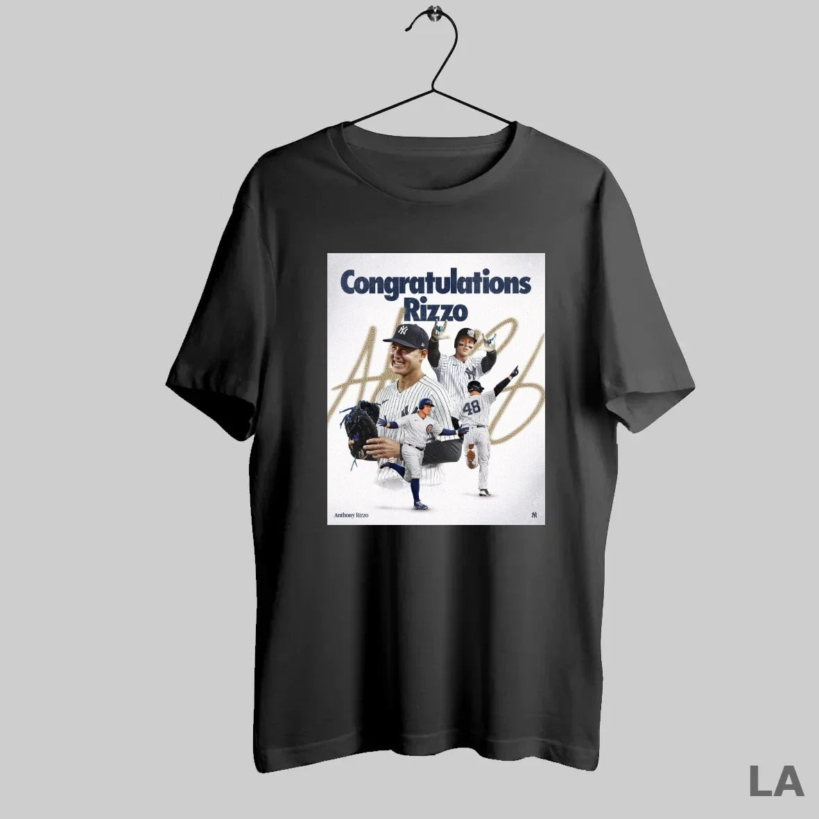 Original Congratulations Rizzo Retirement New York Yankees Anthony Rizzo Signature