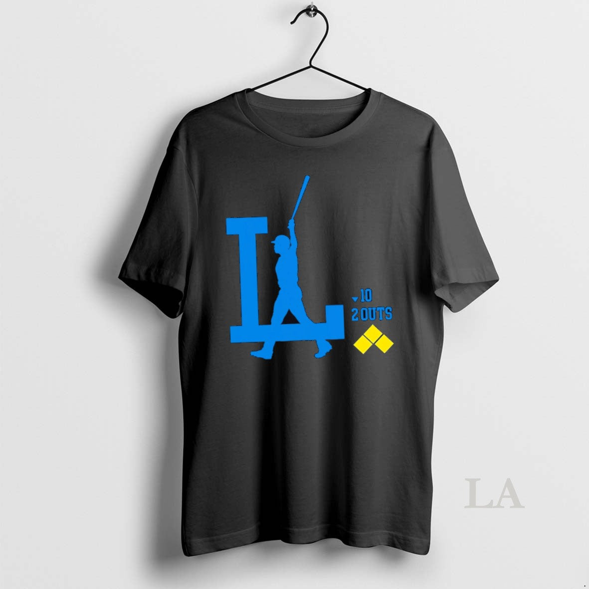 Original Dodgers La Freddie Freeman Silhouette 2 Outs
