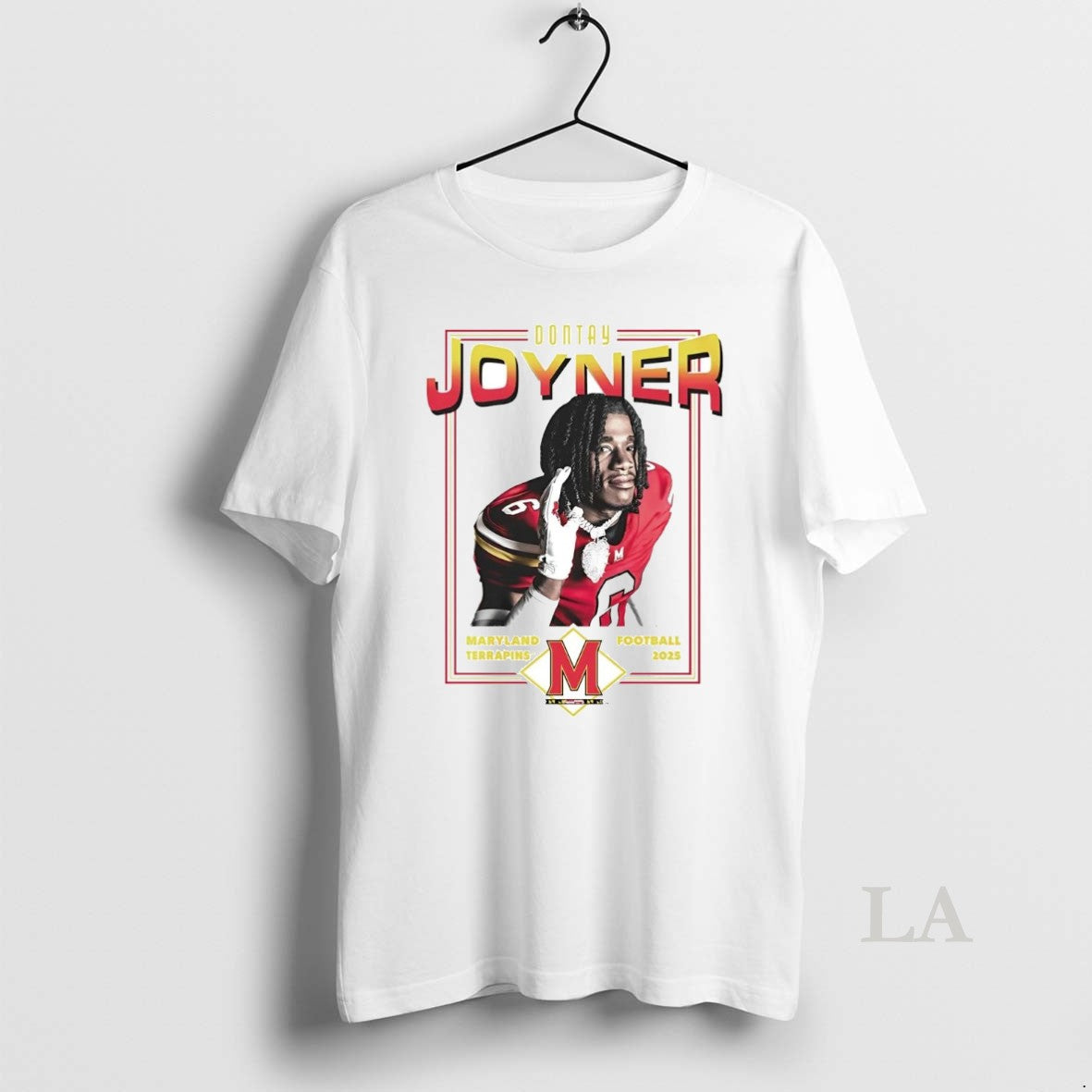 Original Dontay Joyner 2025 Graphic Maryland Terrapins