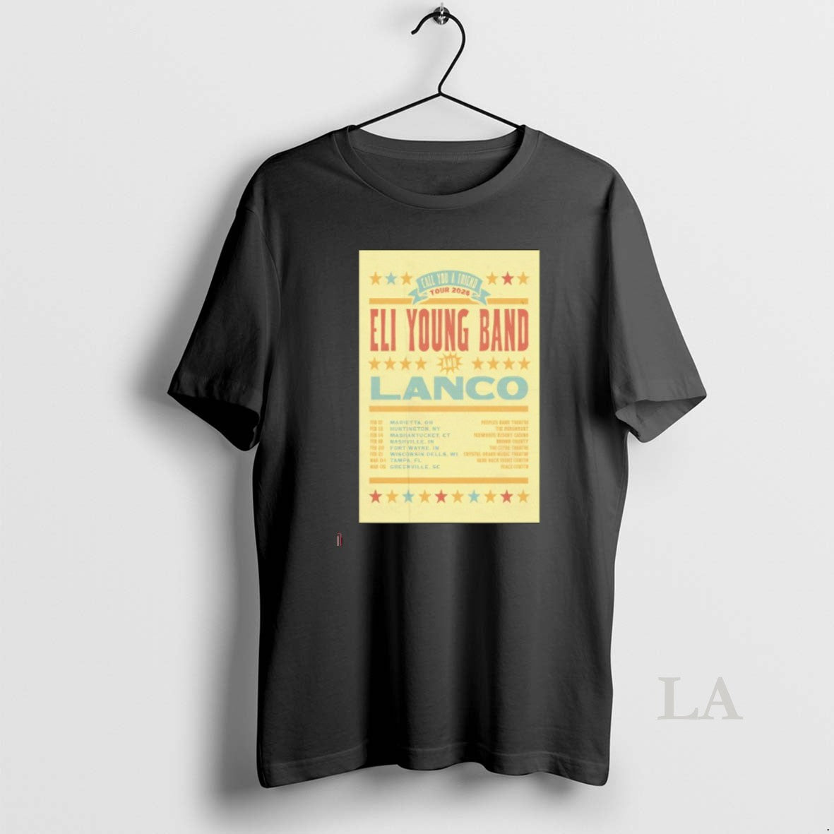 Original Eli Young Band Call You A Friend Tour 2026