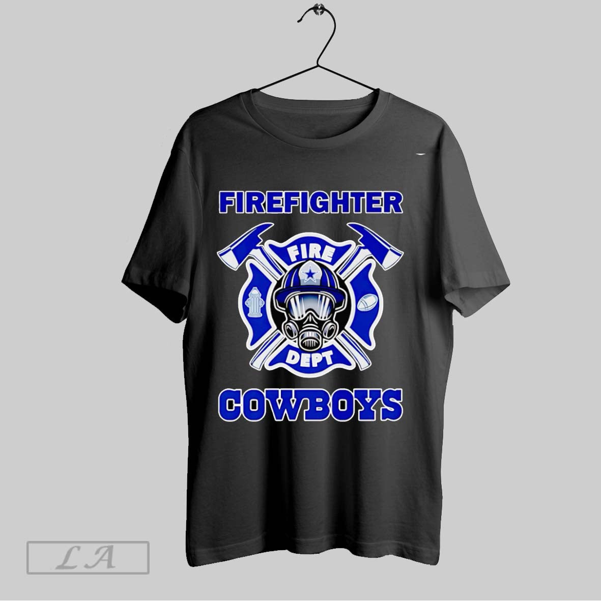 Original Firefighter Fire Dept Cowboys