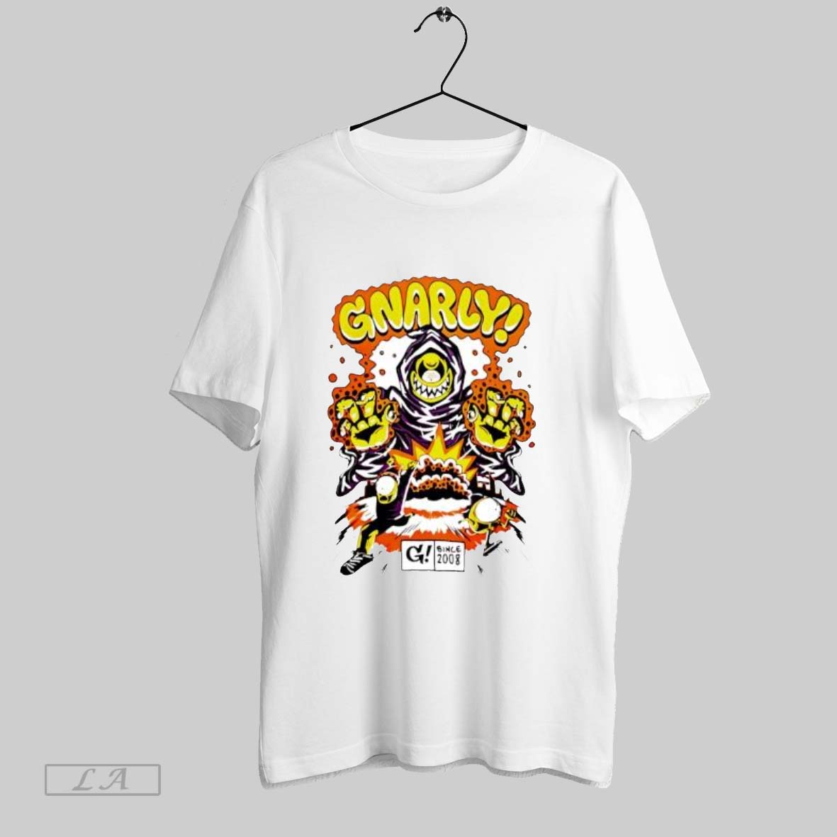 Original Gnarly Since 2008 Monster Character Streetwear