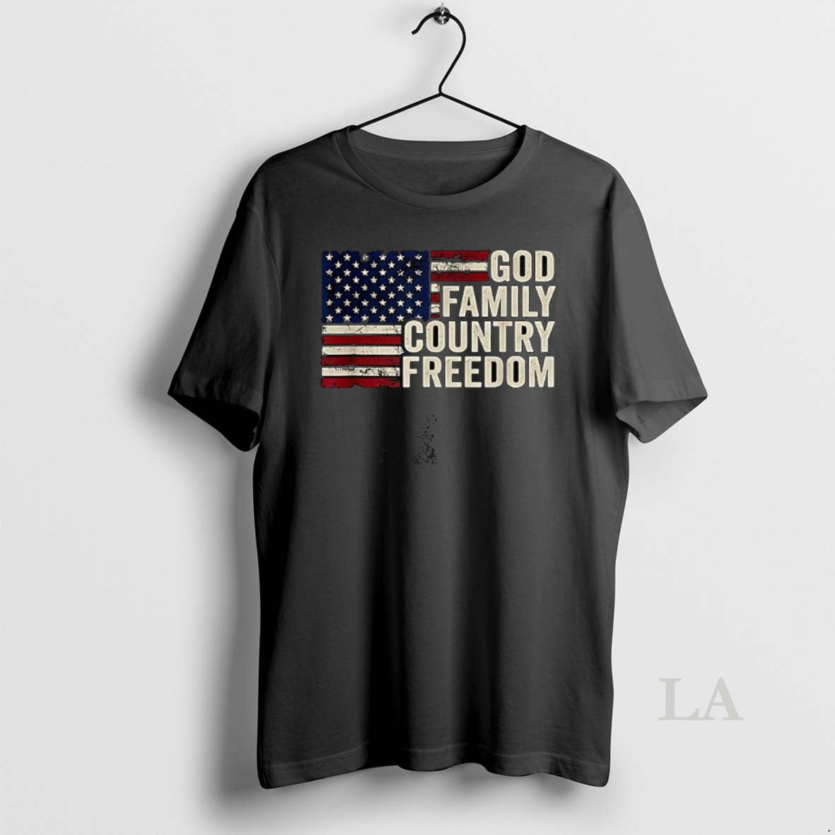 Original God Family Country Freedom Flag