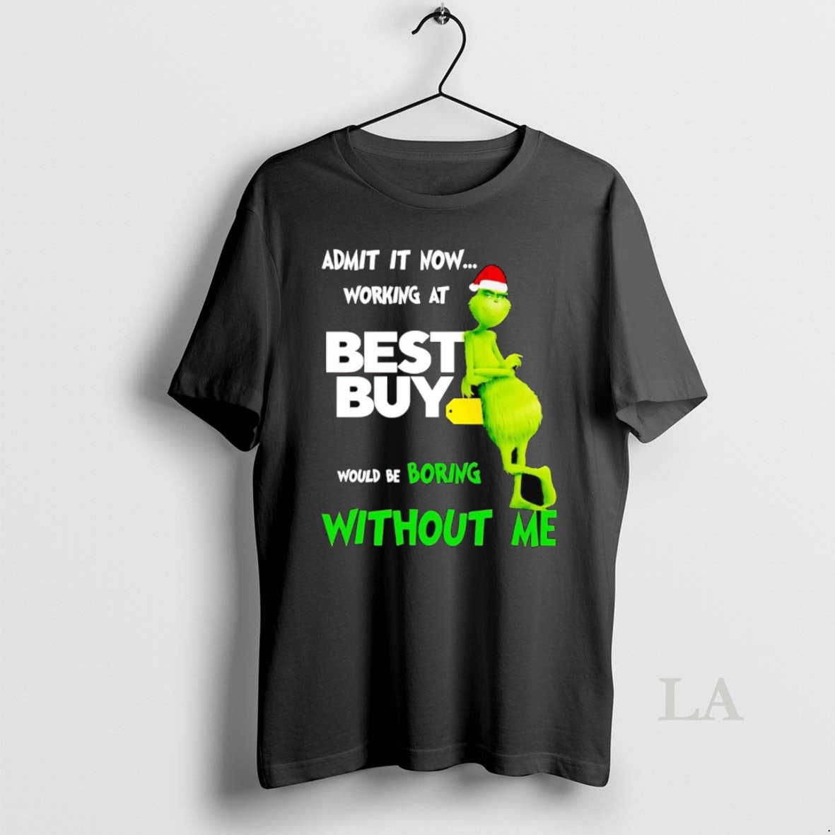 Original Grinch Admit It Now Working At Best Buy Christmas