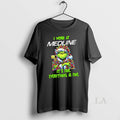 Original Grinch I Work At Medline Logo Its Fine Everything Is Fine