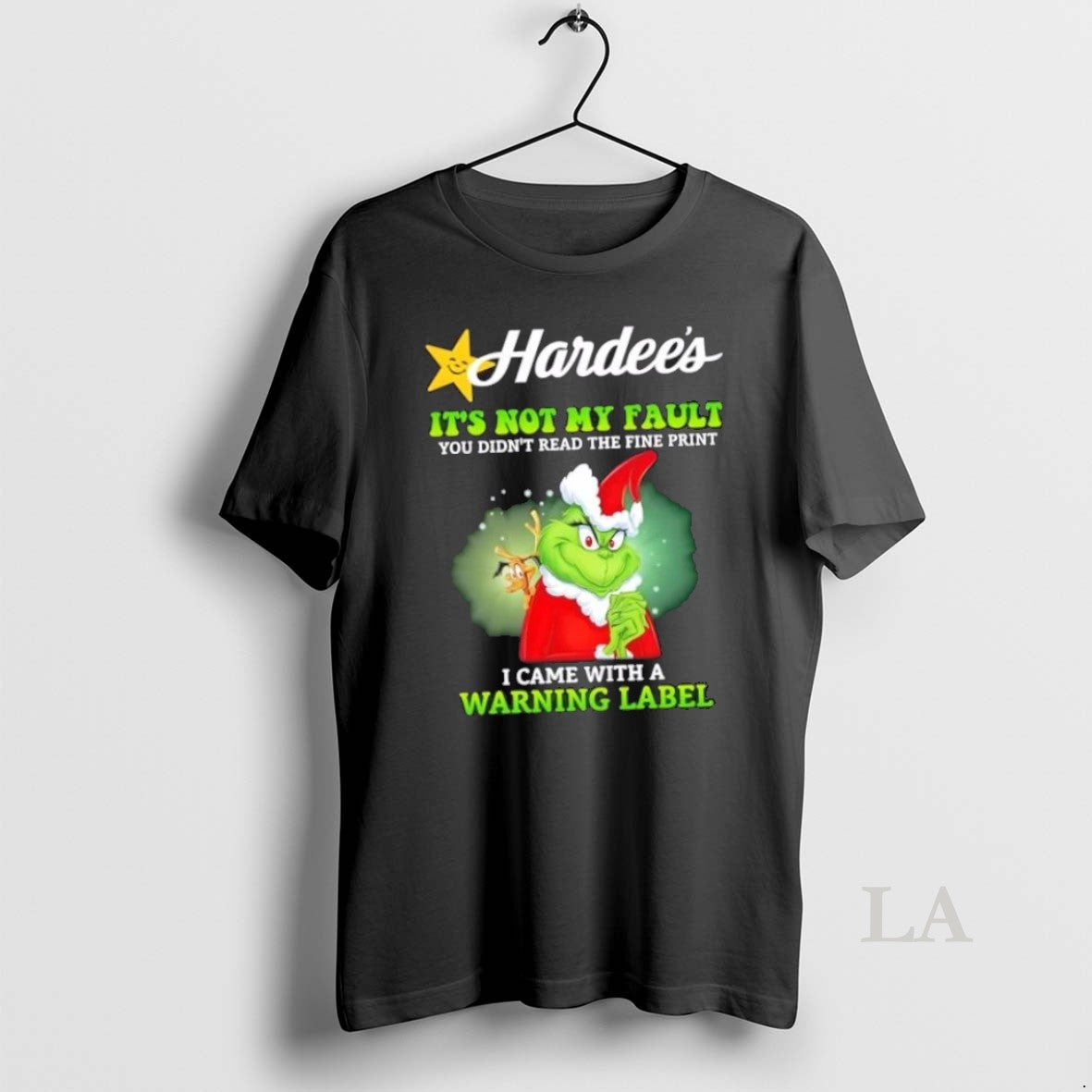 Original Grinch X Hardees Its Not My Fault You Didnt Read The Fine Print
