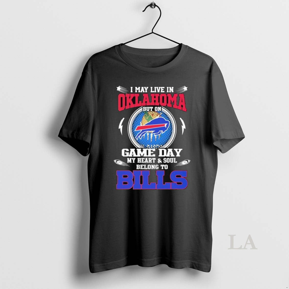 Original I May Live In Oklahoma But On Game Day My Heart Soul Belong To