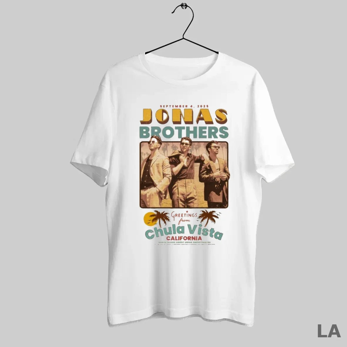Original Jonas Brothers Greetings From Chula Vista Ca 04 Sep 2025