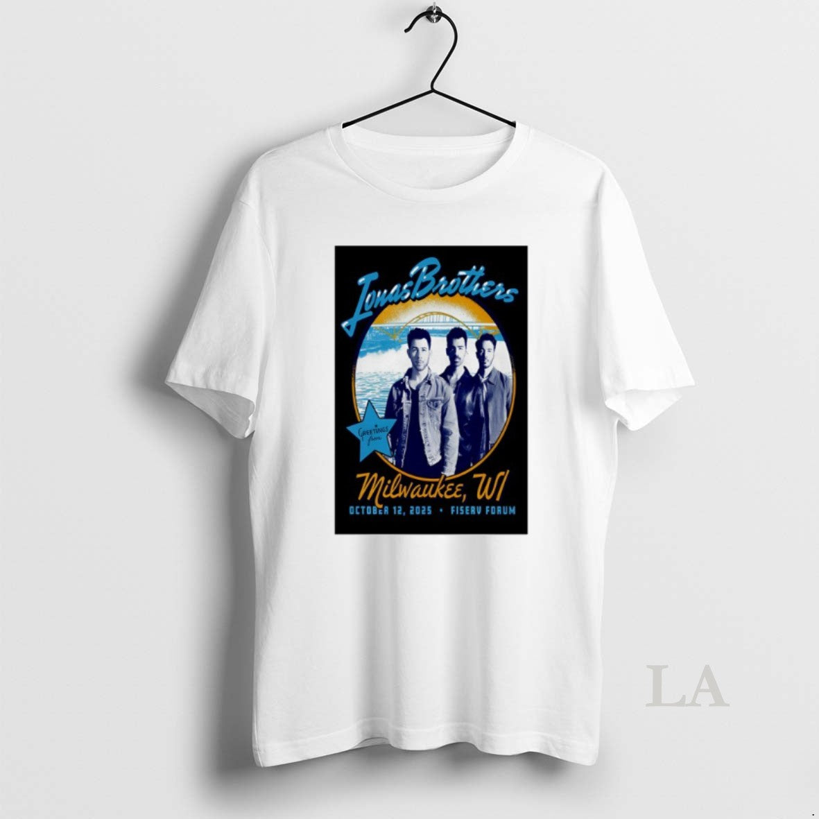 Original Jonas Brothers Oct 12 2025 Fiserv Forum Milwaukee Wi