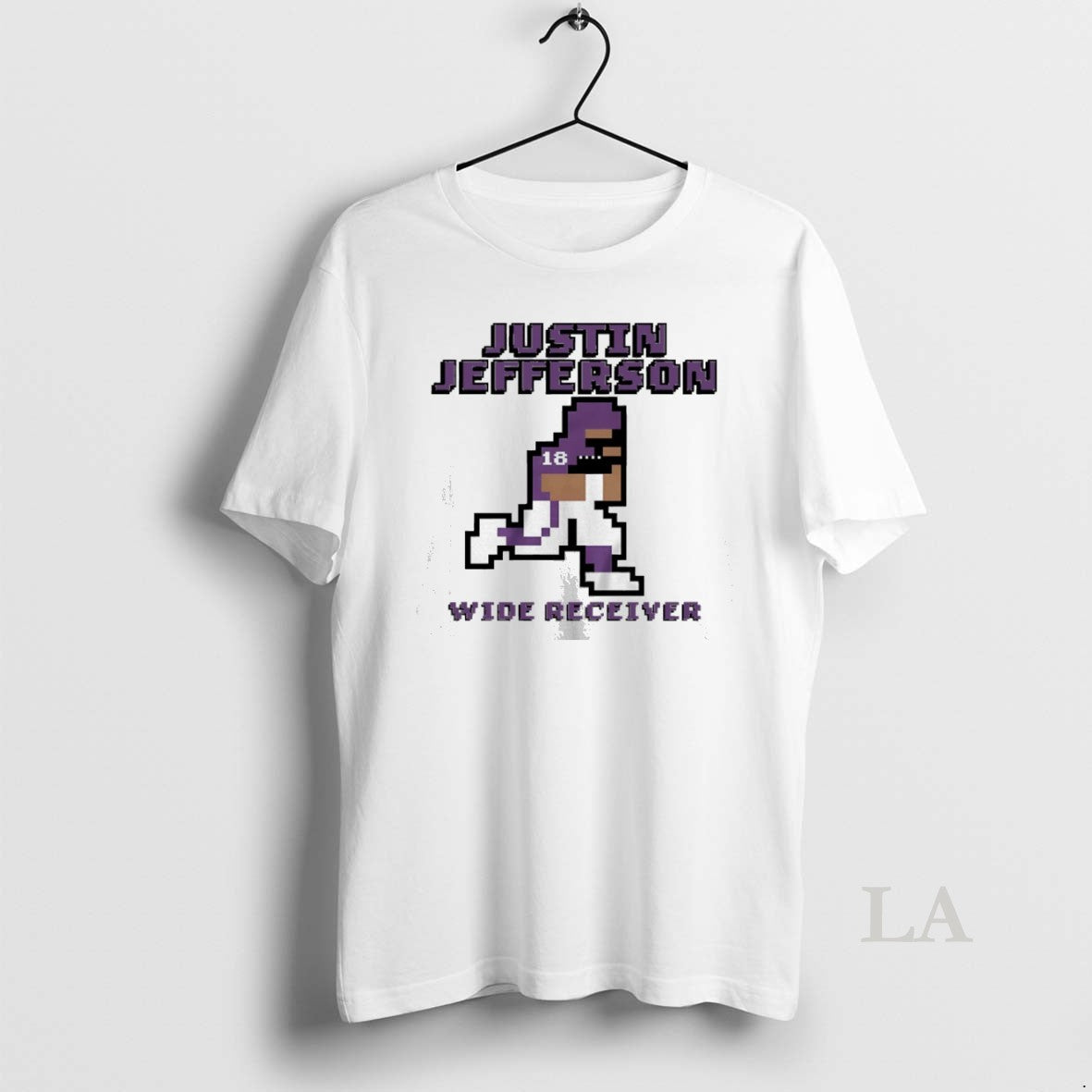 Original Justin Jefferson Minnesota Vikings Wide Receiver Pixel