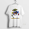 Original Lets Go Dodgers Super Hernandez Bros New