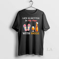 Original Life Is Better In Flip Flops With Beer