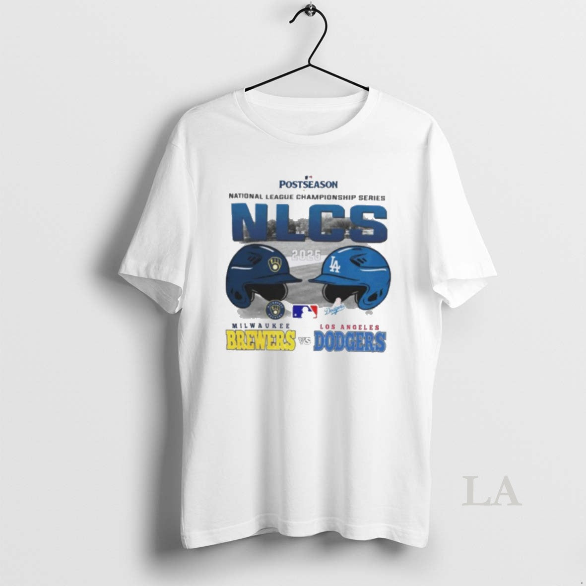 Original Los Angeles Dodgers Vs Milwaukee Brewers 2025 Postseason Nlcs Matchup