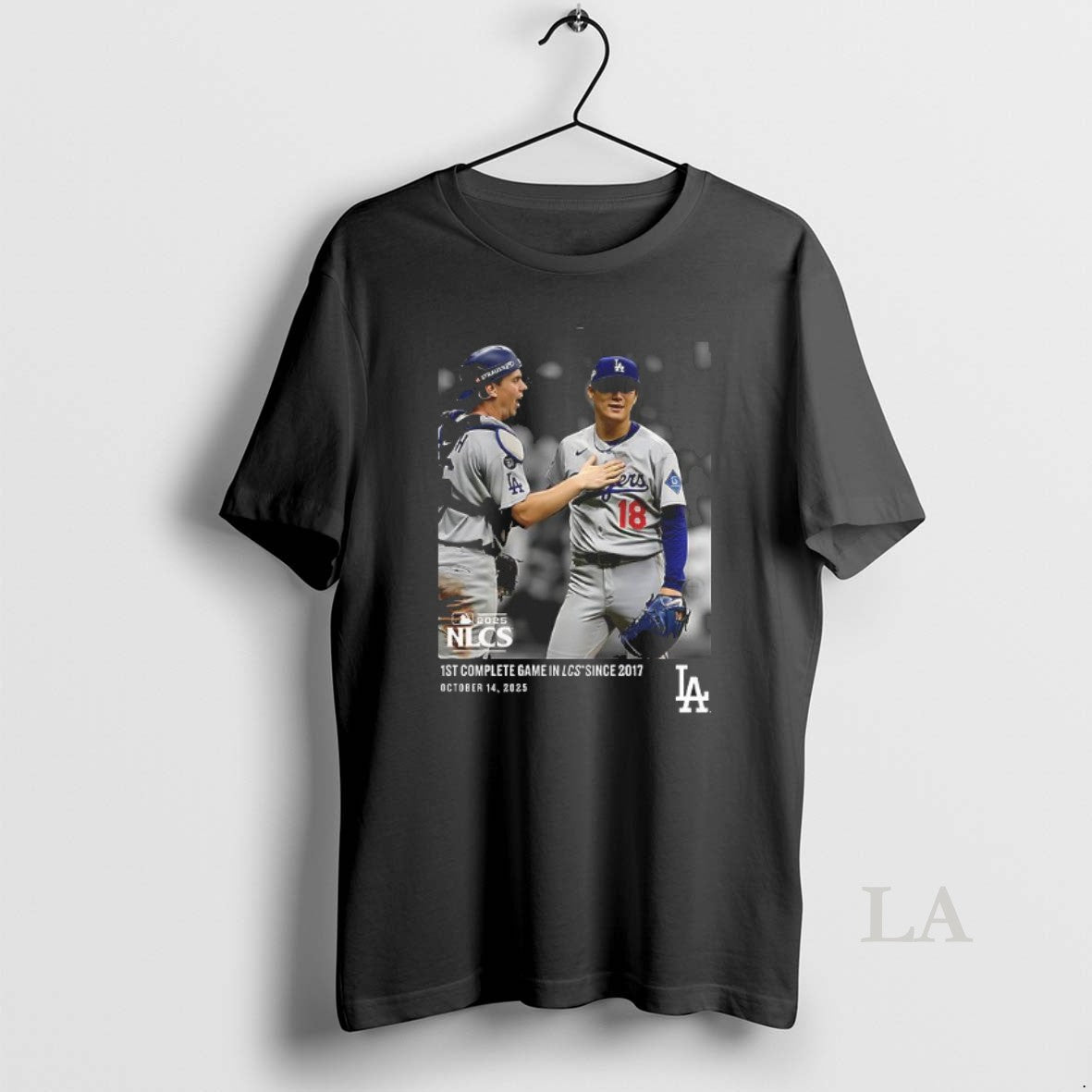 Original Los Angeles Dodgers Yoshinobu Yamamoto 1st Complete Game In Lcs Since 2017