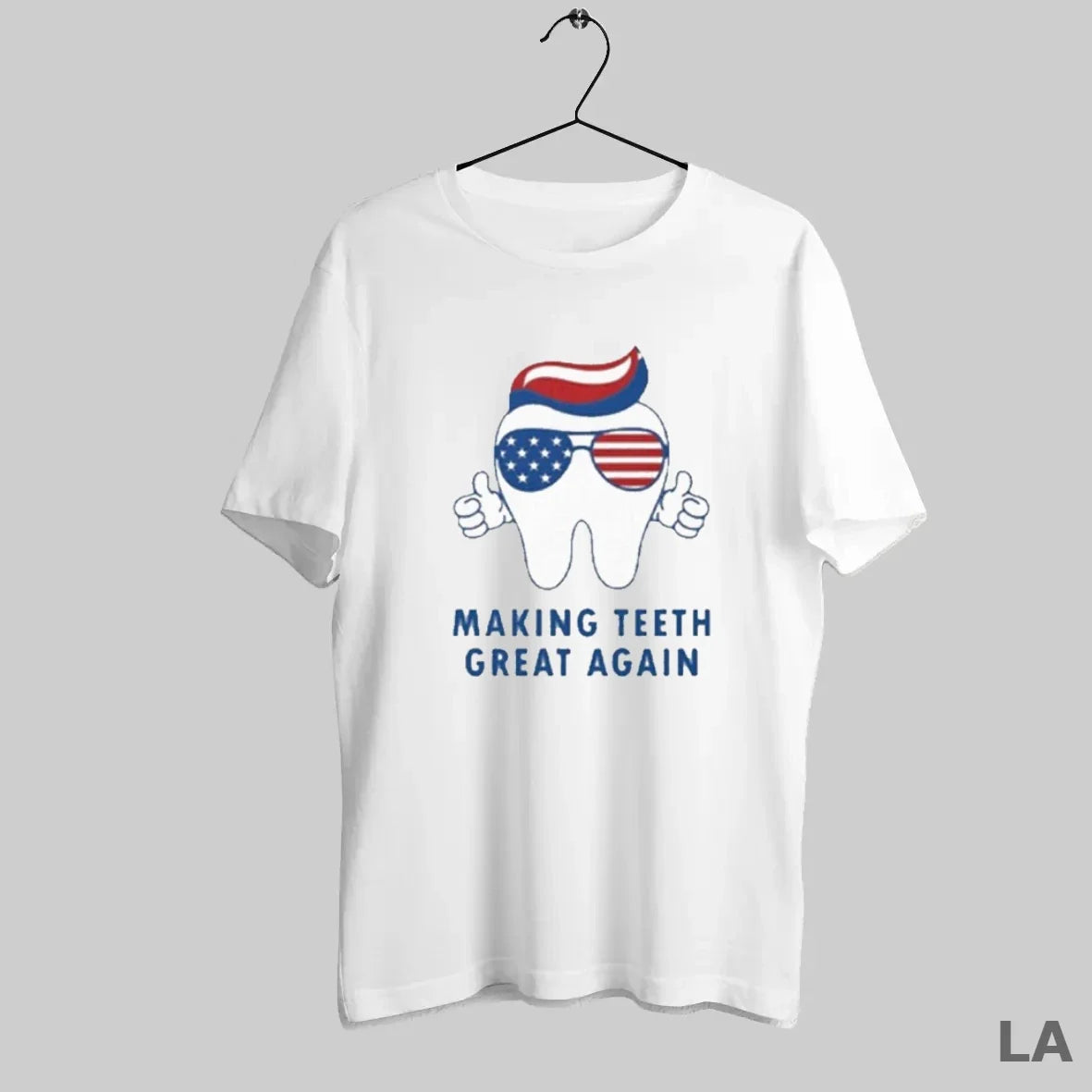 Original Make Teeth Great Again America Flag