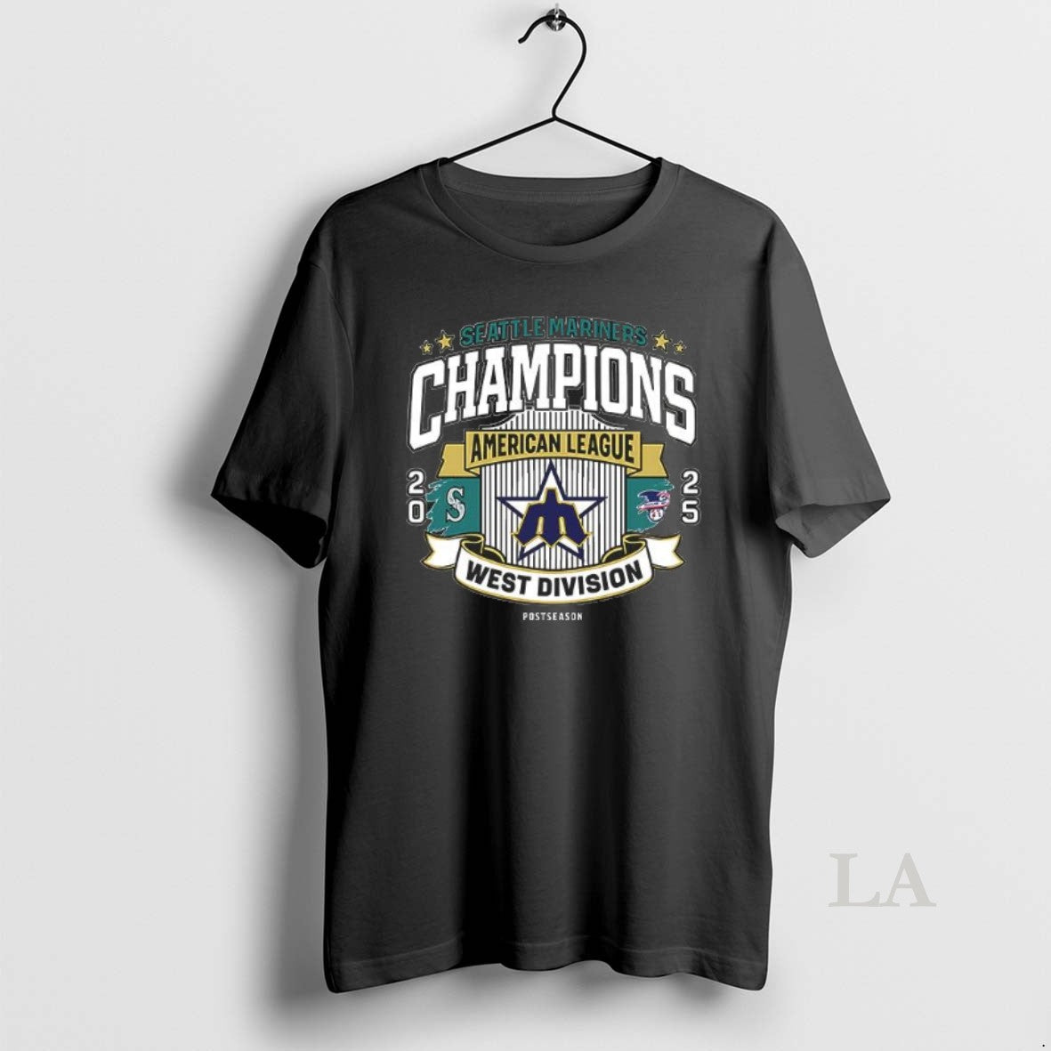 Original Mariners Al West Division Champions 2025 Vintage