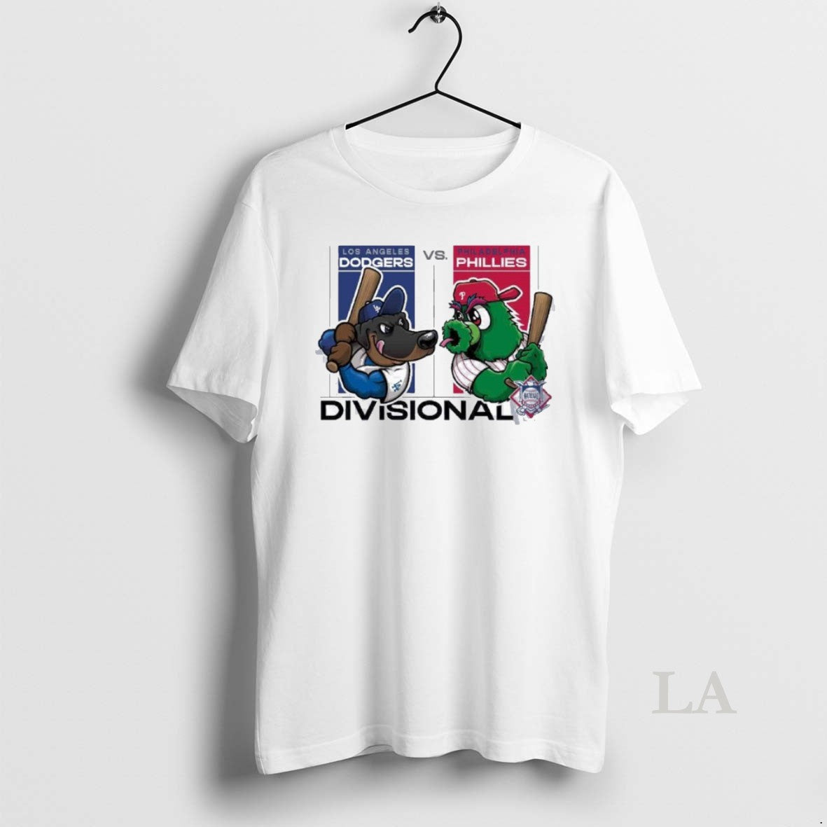 Original Mascot Dodgers Vs Phillies 2025 Nlds Matchup