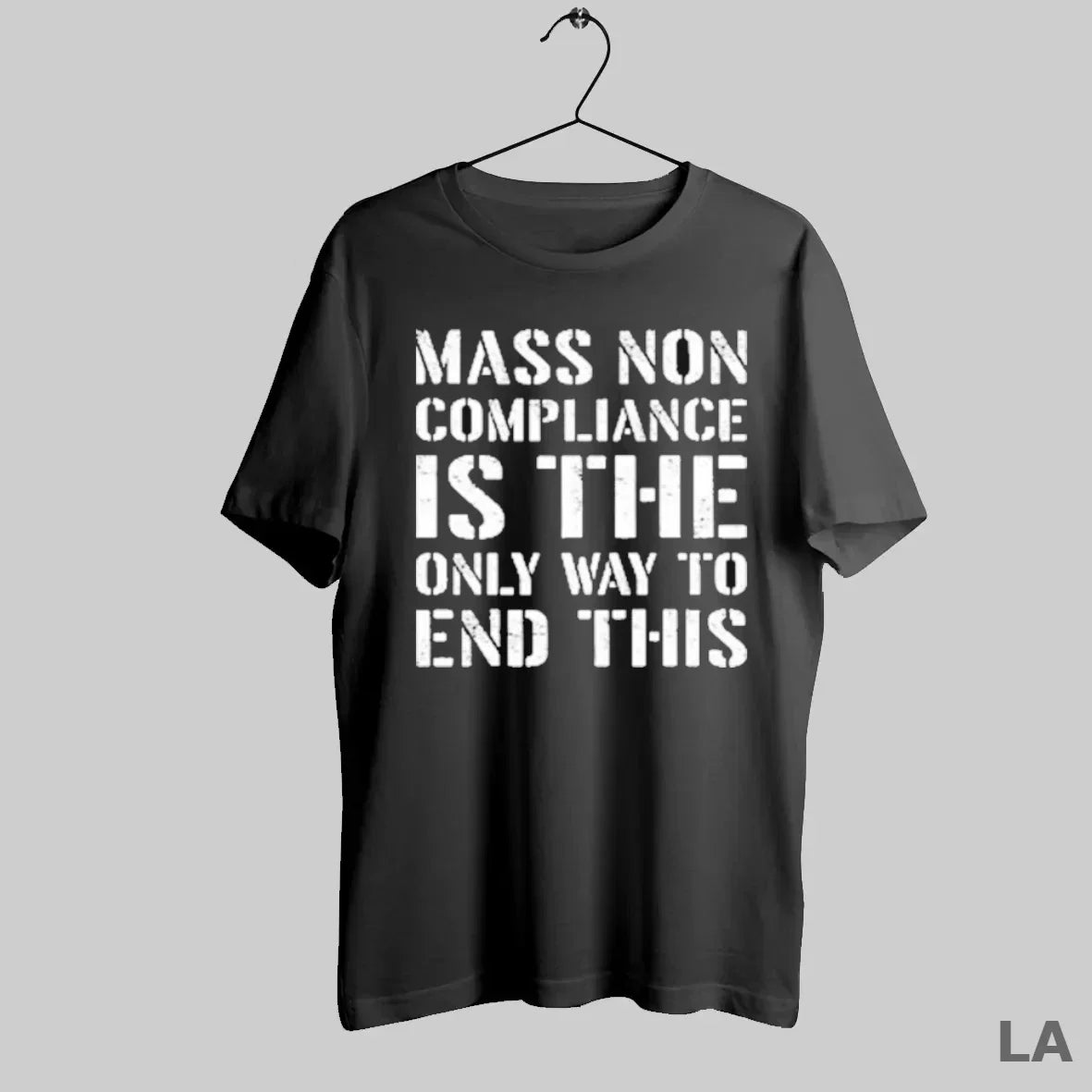 Original Mass Non Compliance Is The Only Way To End This