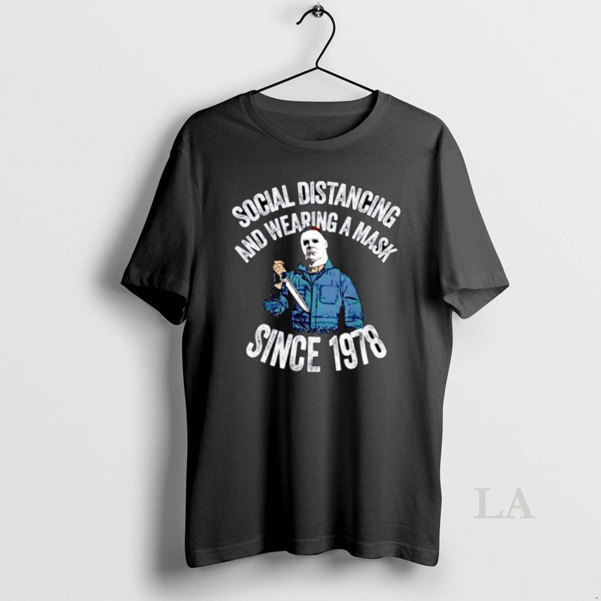 Original Michael Myers Social Distancing And Wearing A Mask Since 1978 Ornaments