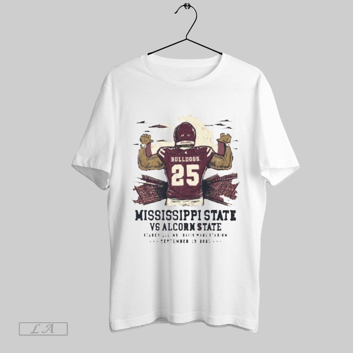 Original Mississippi State Bulldogs Vs Alcorn State Braves Game Day 2025