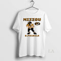 Original Missouri Tigers Football Beau Pribula Retro Baller