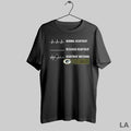 Original Normal Heartbeat Deceased Heartbeat Heartbeat Watching Green Bay Packers