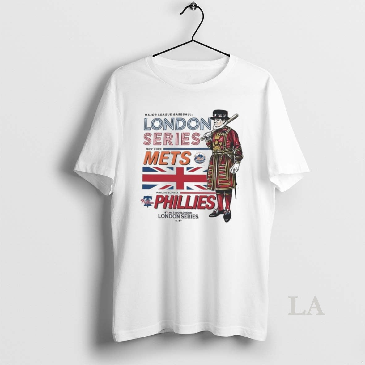 Original Philadelphia Phillies Vs New York Mets Dueling London Game