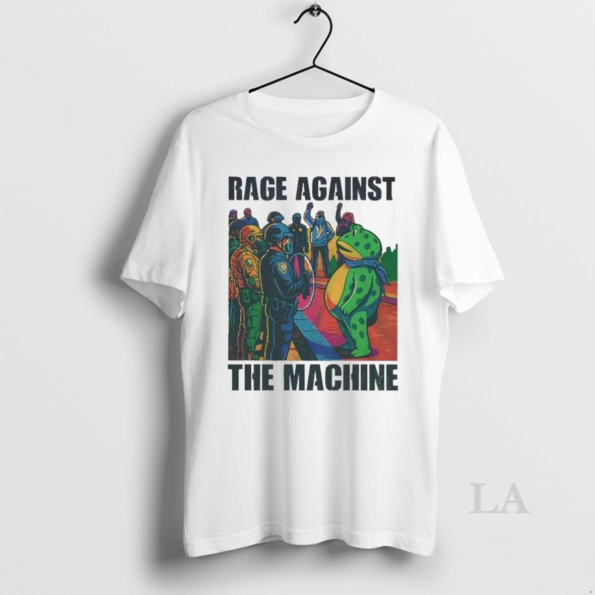 Original Portland Frog Rage Against The Machine Anti Ice