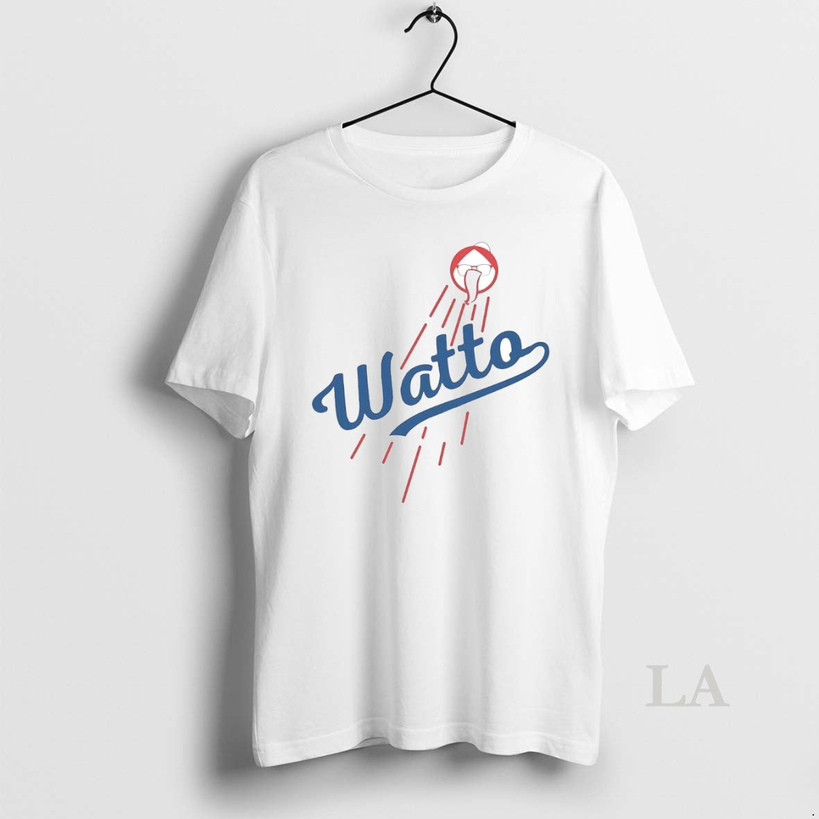 Original Ryan Loutos Wattos La Dodgers