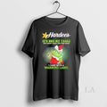 Original Santa Grinch X Hardees Logo Its Not My Fault I Came With A Warning