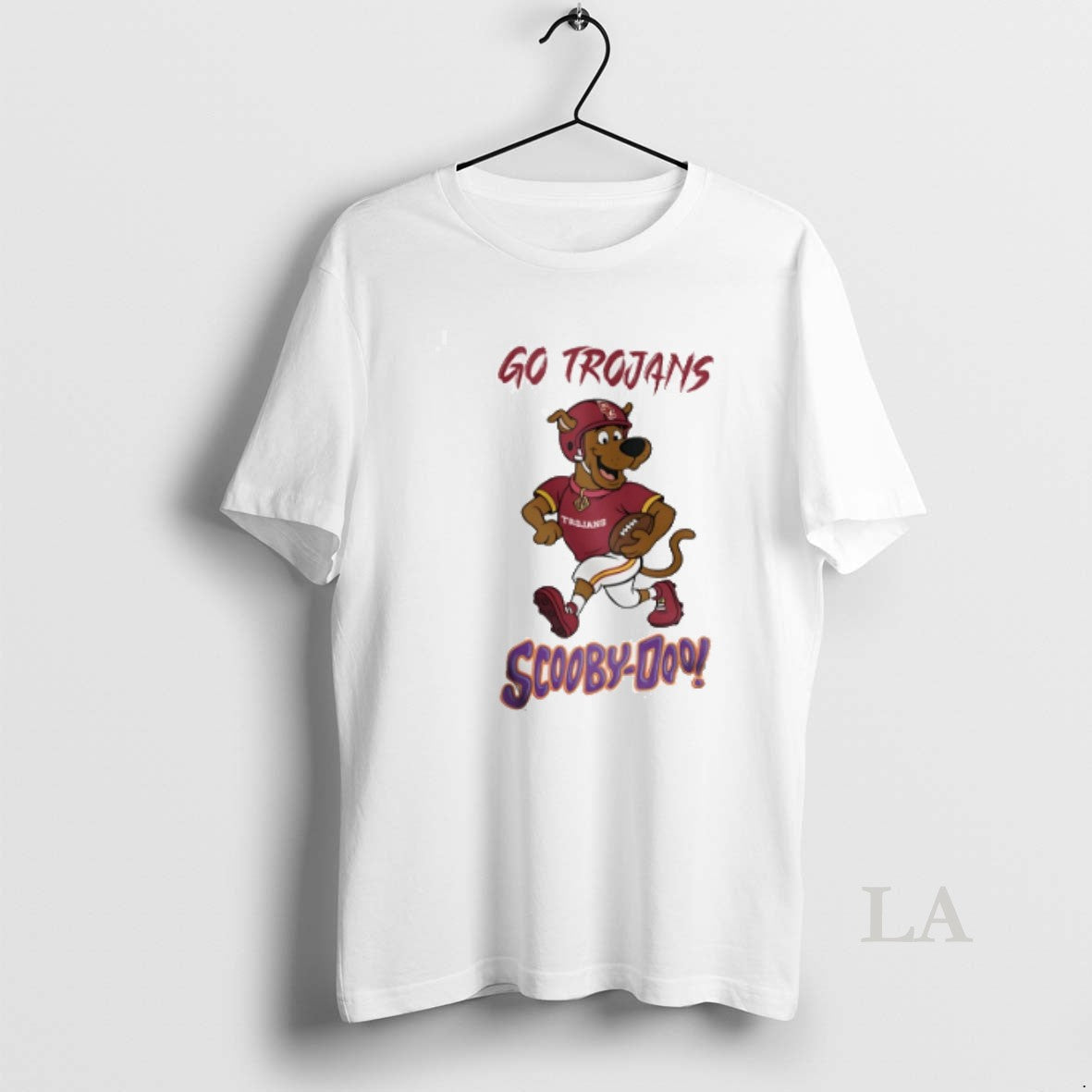 Original Scooby Doo X Usc Trojans Go Trojans Cartoon