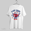 Original Stay Cool Philly Baseball Mascot Est 1883 With Bat And Flag