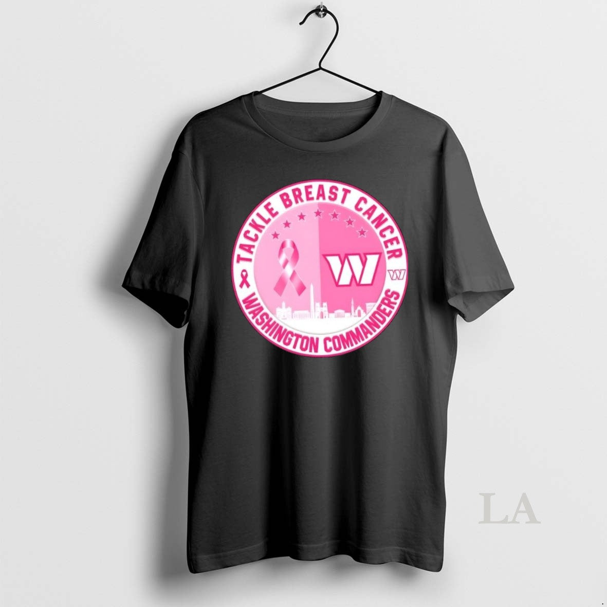 Original Tackle Breast Cancer Washington Commanders Football Skyline