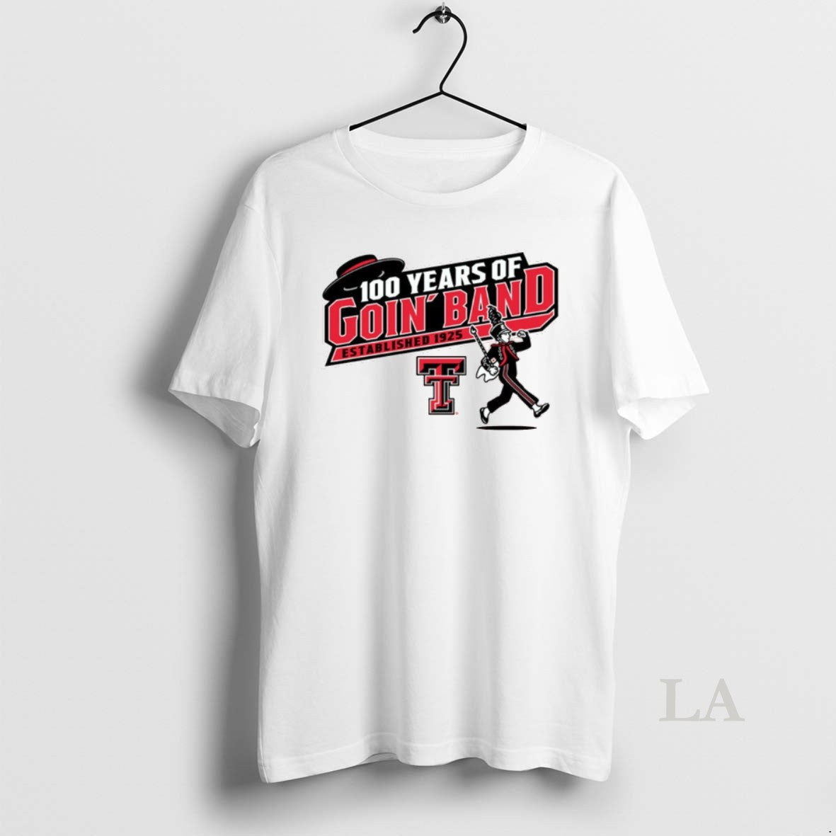 Original Texas Tech Red Raiders Ncaa 100 Years Of Goin Band Marching Band Est 1925