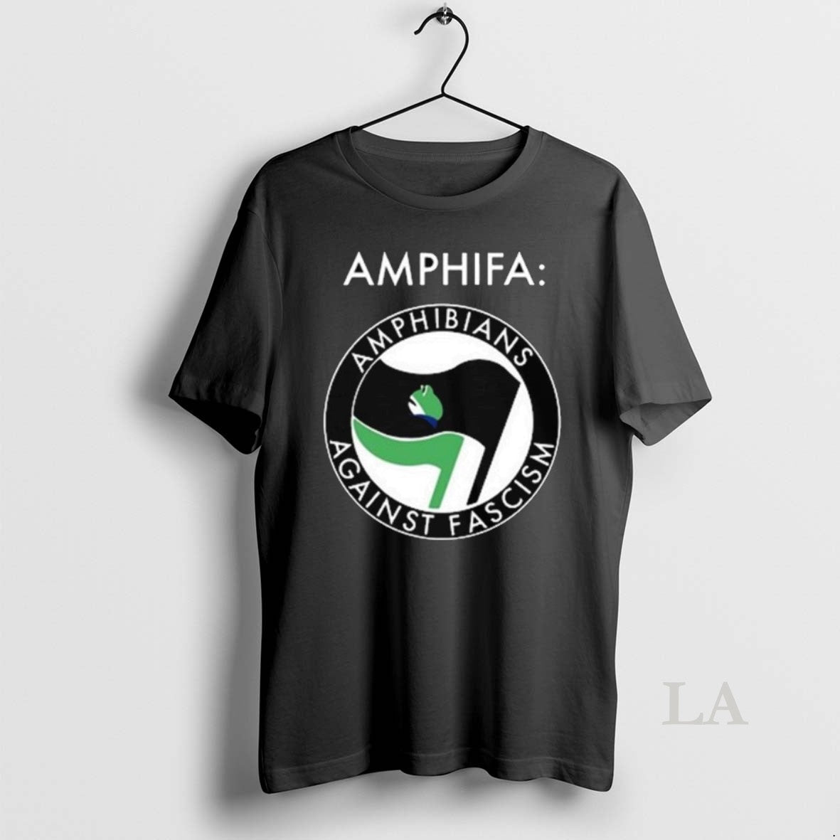 Original Tizzyent Amphifa Amphibians Against Fascism Long Sleve